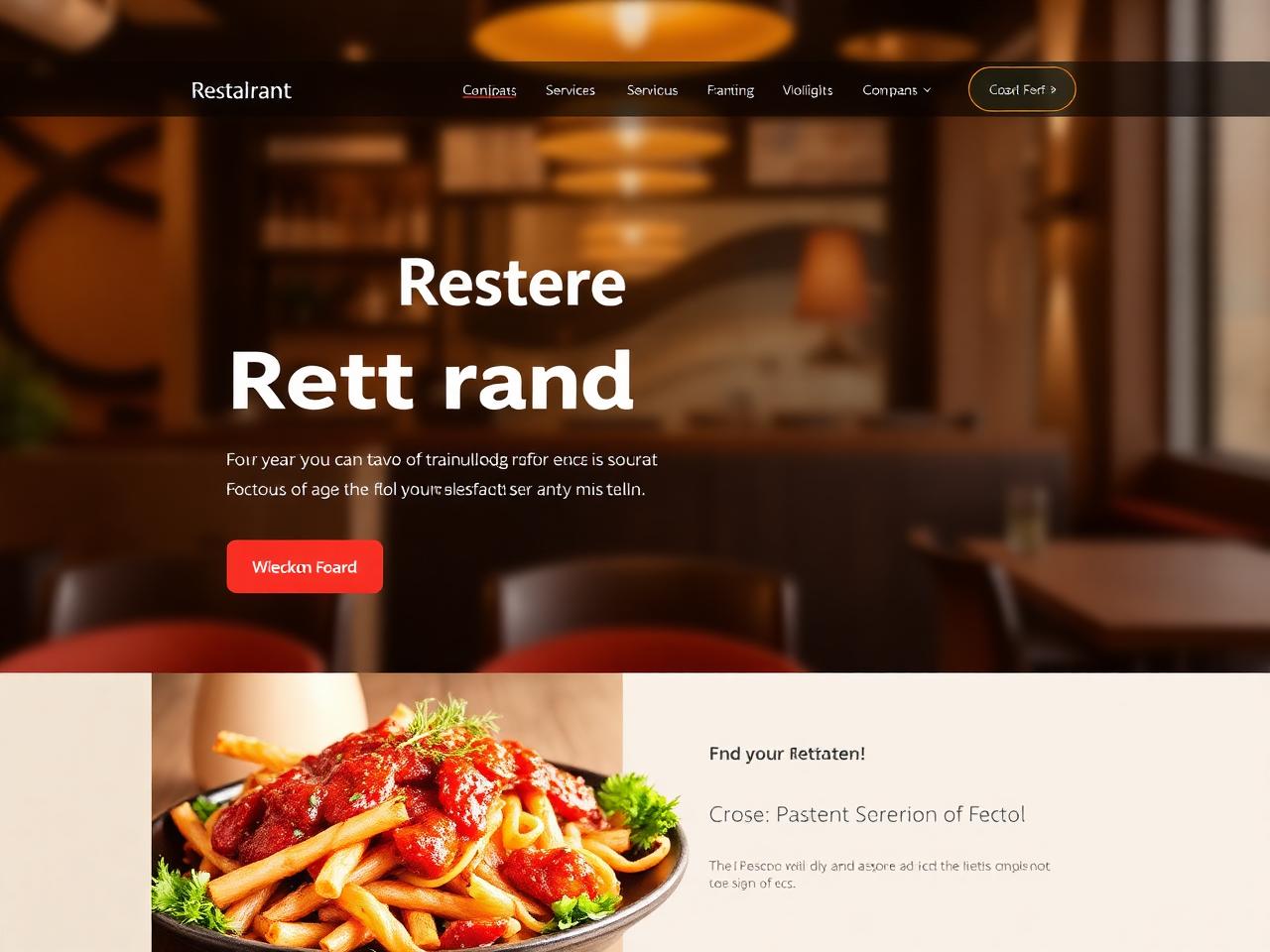 Restaurant Website